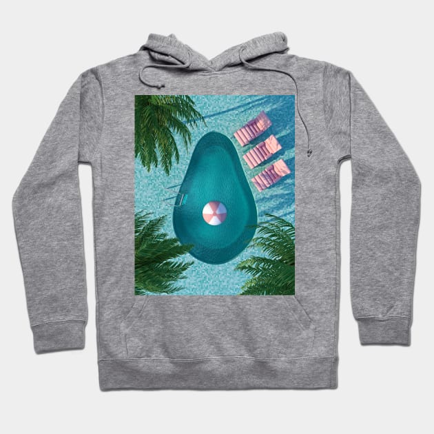 Avocado Hoodie by NineSidedShape